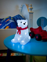 Juldekoration Isbjörn LED Konstsmide